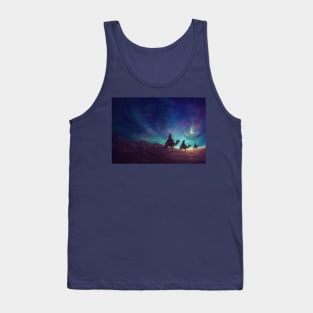 The Three Wise Men Christmas Painting Tank Top